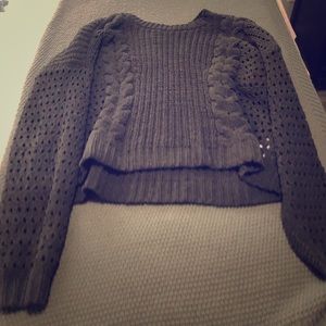 Grey cozy sweater